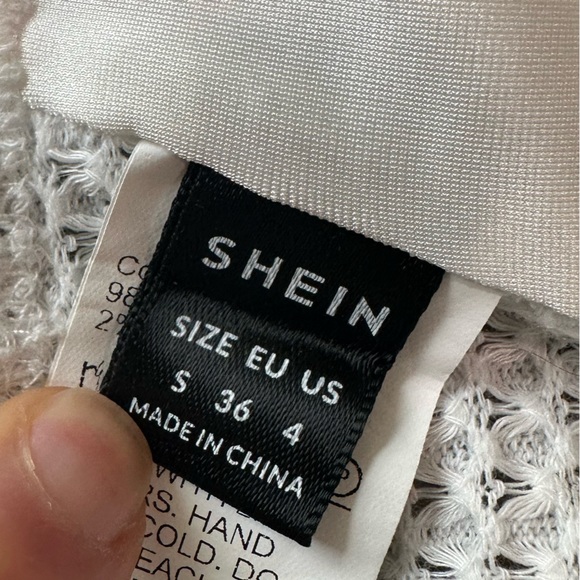 Bundle of 2 SHEIN Black Halter Crop Bra Top and White Tube Bra Top Size Small - Picture 3 of 12